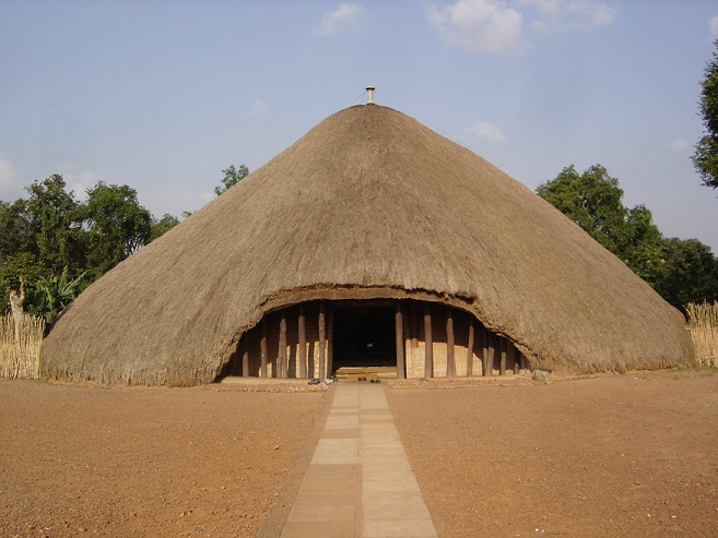  exterior view of The Kasubi Royal Tombs